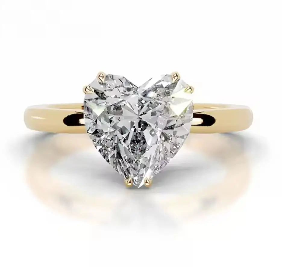 MUSHAN Bespoke Jewelry 925 Sterling Silver Rings Band 3ct 4ct 5ct Real D Color VVS1 Moissanite Wedding Ring MST Patent Design