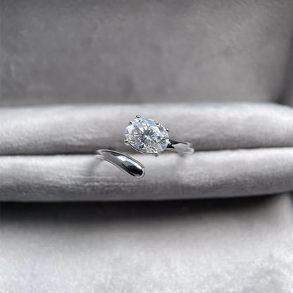 MUSHAN Luxury Jewelry 925 Sterling Silver Ring Band Women GRA Certificated Moissanite Diamond Emerald D Color Rings Fine Jewelry
