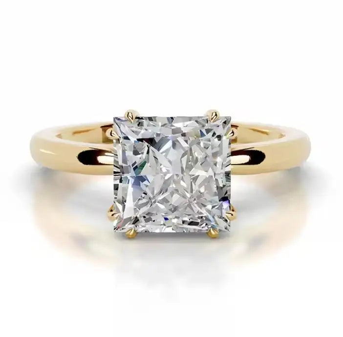 MUSHAN Custom Jewelry 925 Sterling Silver Rings 3ct 4ct 5ct 6 Carats Real D Color VVS1 Moissanite Diamond Wedding Ring s925 Band