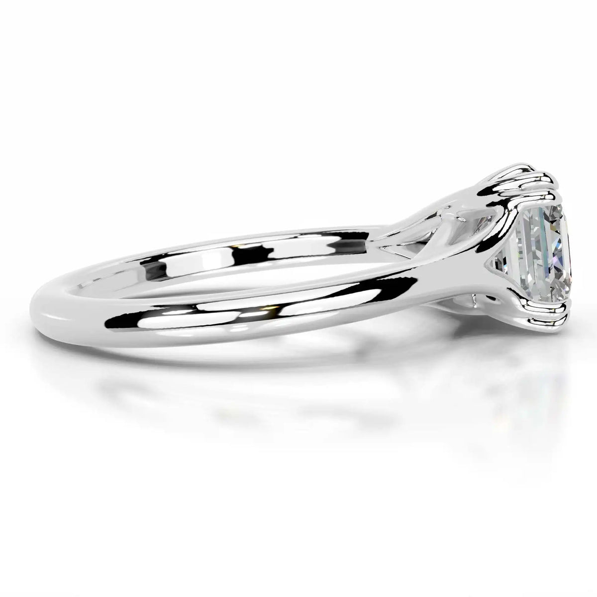 Anillo de joyería personalizada MUSHAN de plata de ley 925, banda con diamante de moissanita real, color D, nivel VVS1, anillos de plata s925, joyería fina