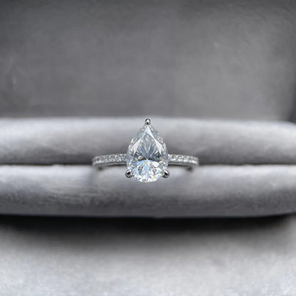 MuShan Designer Jewelry 925 Sterling Silver Ring for Women Bride Moissanite Diamond Rings 18K Gold Plated MST Patent Rings