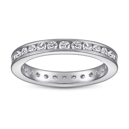 Bague de mariage MuShan Jewelry en argent sterling 925 avec diamant à haute teneur en carbone, cadeau de Saint-Valentin, cadeau pour sœur, bagues pour femme, joaillerie fine