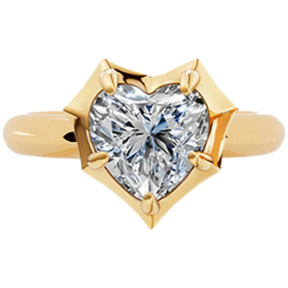 MUSHAN Custom Jewelry 925 Sterling Silver Ring Band D Color VVS1 Moissanite Diamond Rings Heart Accessories Luxury Fine Jewelry