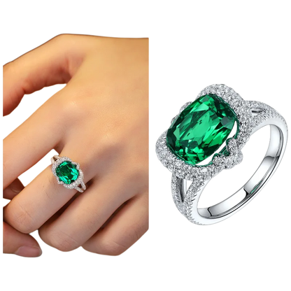 Bague MUSHAN Custom Jewelry en argent sterling 925 avec rubis rouge de laboratoire, bague de fiançailles princesse pour femme, plaquée or 18 carats