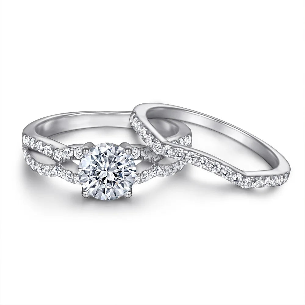 MuShan Luxury Jewelry 925 Sterling Silver Ring Zircon 7A Grade Emerald Party for Bride Rhodium Plated Fine Jewelry Rings