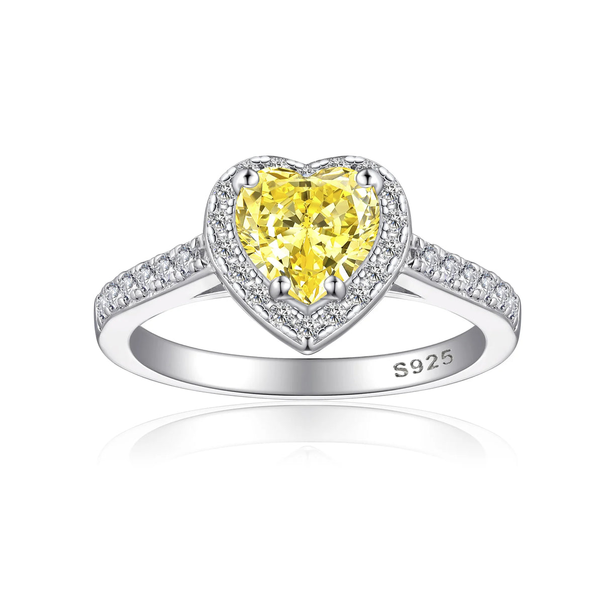 MuShan Jewelry 925 Sterling Silver Ring Wedding Band High Carbon Diamond Daughter Gift Elegant Jewelry Women Rings Fine Jewelry