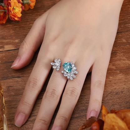 Bague de fiançailles MUSHAN Bespoke Jewelry en argent sterling 925 avec rubis rouge de laboratoire ovale pour femme, plaqué or 18 carats, avec certificat GRC