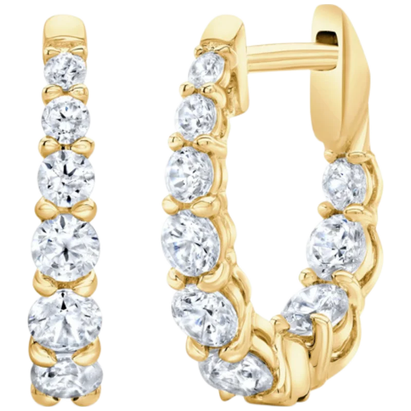 MUSHAN Custom Jewelry 925 Sterling Silver Earring Moissanite D Color VVS1 Fine Noble 925 Sterling Silver Earrings Diamond