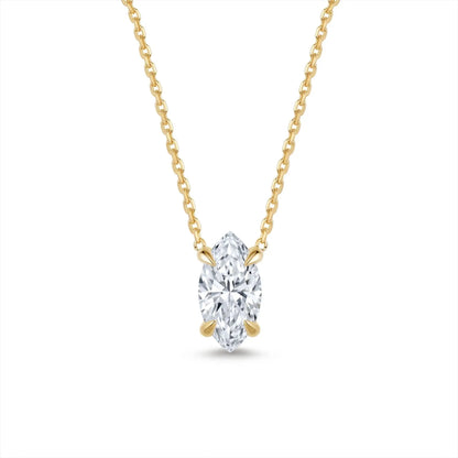 MUSHAN Bijoux sur mesure Collier en argent sterling 925 Moissanite couleur D VVS1 Pendentif princesse raffiné intemporel et tendance Diamant