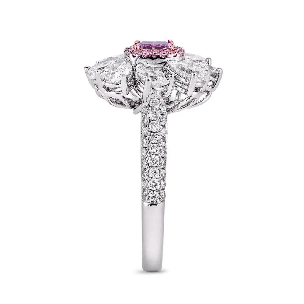 MuShan Jewelry 925 Sterling Silver Vintage Engagement Ring 7A Cubic Zirconia Rings Bands Delicate Anniversary  Women Gift
