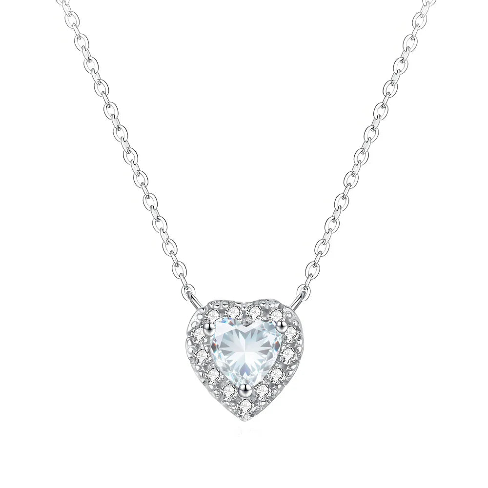 MuShan Designer Jewelry 925 Sterling Silver Y Necklace Pear Moissanite for Wife Rhodium Plated MST Patent Party Y Necklaces