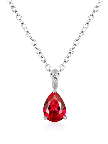 MuShan Jewelry 925 Sterling Silver Necklace Gold Chain HCD Diamonds Minimalist Style Statement Jewelry Women Necklaces Jewelry
