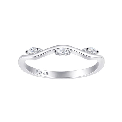 Anillo de plata de ley 925 de MuShan Luxury Jewelry con circonita de grado 7A, estilo esmeralda, formal, para esposa, bañado en oro real, joyería fina