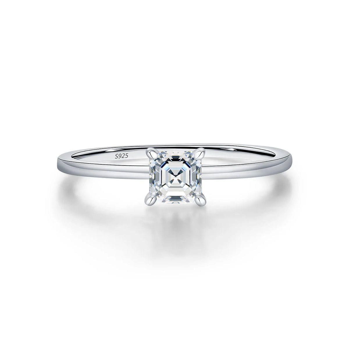 Anillo de compromiso de plata de ley 925 marca MuShan, con gema de rubí de alto carbono certificada CMA, chapado en oro de 18K para mujer