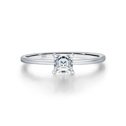 Anillo de compromiso de plata de ley 925 marca MuShan, con gema de rubí de alto carbono certificada CMA, chapado en oro de 18K para mujer
