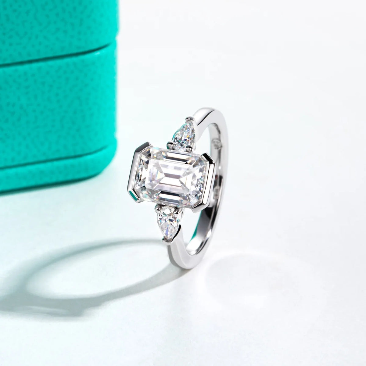 MUHAN Luxury Jewelry  925 Sterling Silver Ring Wedding Band  Women GRA Certificate Moissanite Diamond Rings D Color Fine Jewelry