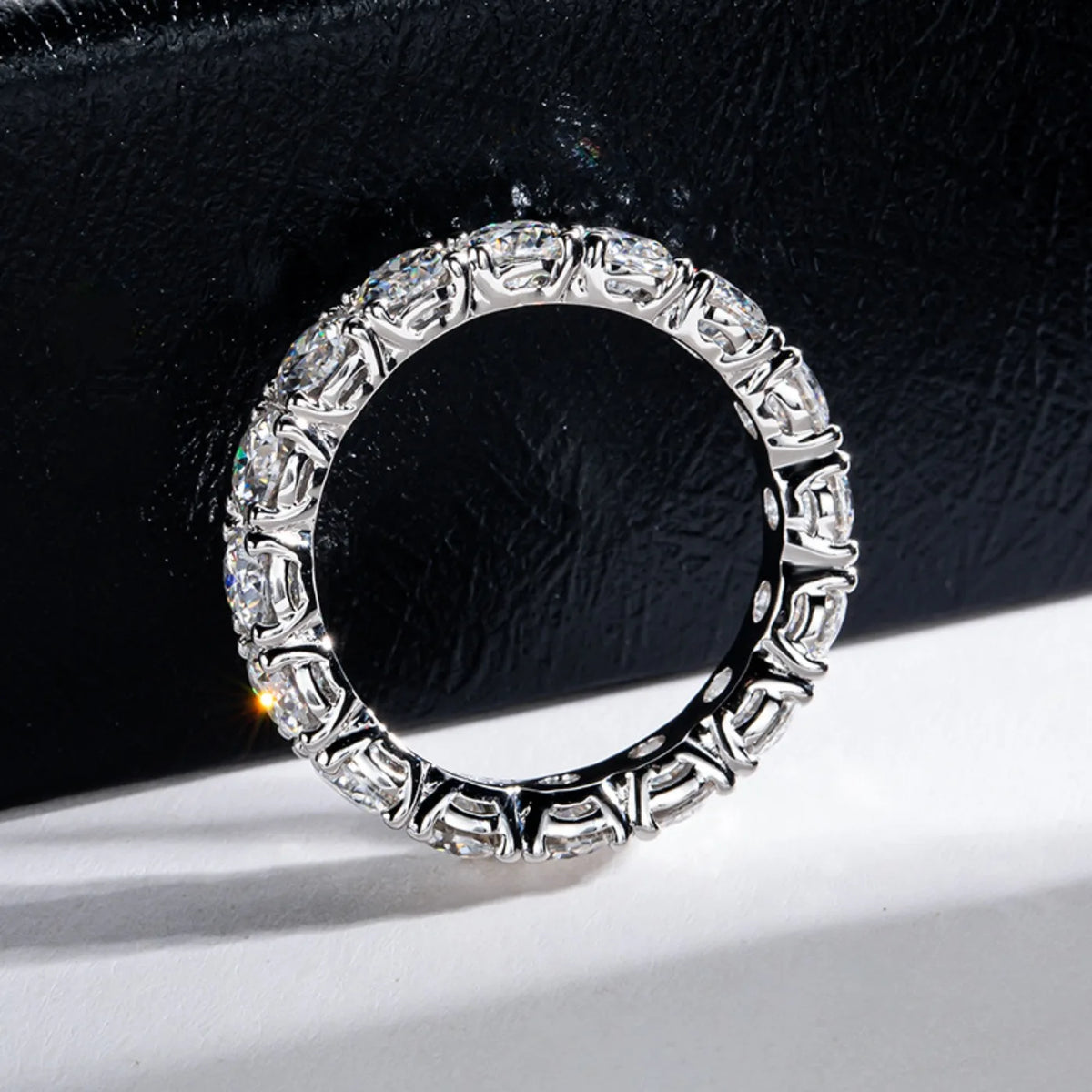 MUHAN Luxury Jewelry  925 Sterling Silver Ring Wedding Band  Women GRA Certificate Moissanite Diamond Rings D Color Fine Jewelry