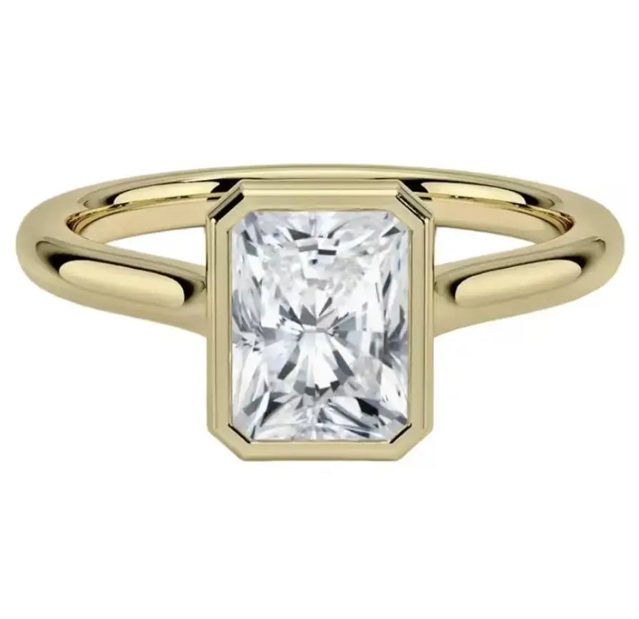 MUSHAN Luxury MST Series Jewelry 925 Sterling Silver Rings 2ct Moissanite Diamond Women Ring Bands GRA Certificate Fine Jewelry