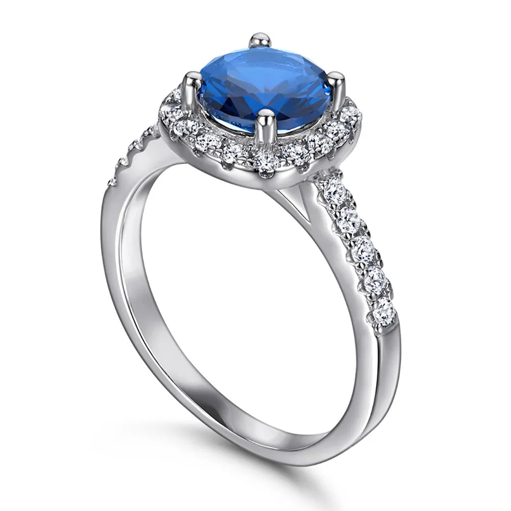 Bague MuShan en argent sterling 925, ornée de zircon de grade 7A, bijou fantaisie rayonnant plaqué or 18K pour femme