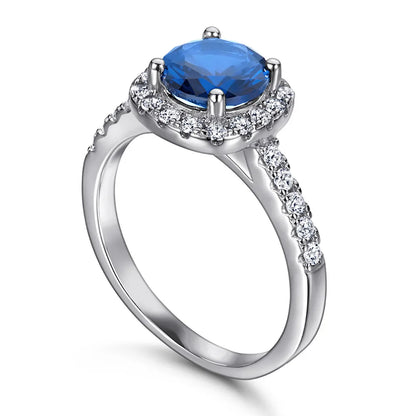 Bague MuShan en argent sterling 925, ornée de zircon de grade 7A, bijou fantaisie rayonnant plaqué or 18K pour femme