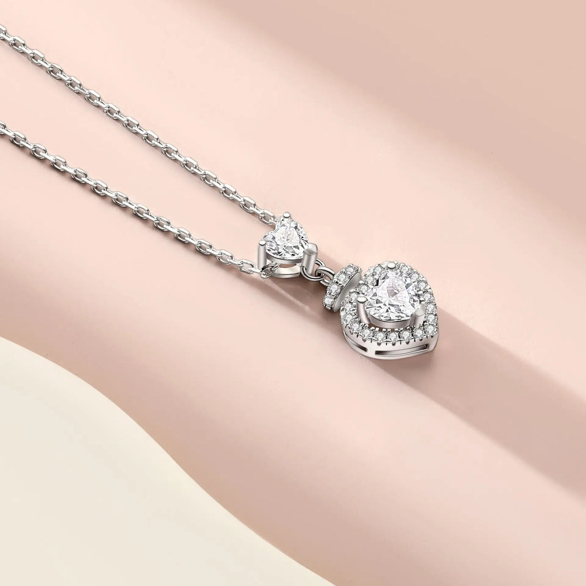 MuShan Jewelry 925 Sterling Silver Necklace Pendant Chain HCD Gemstones Premium Jewelry Bridal Jewelry Women Necklaces Jewelry