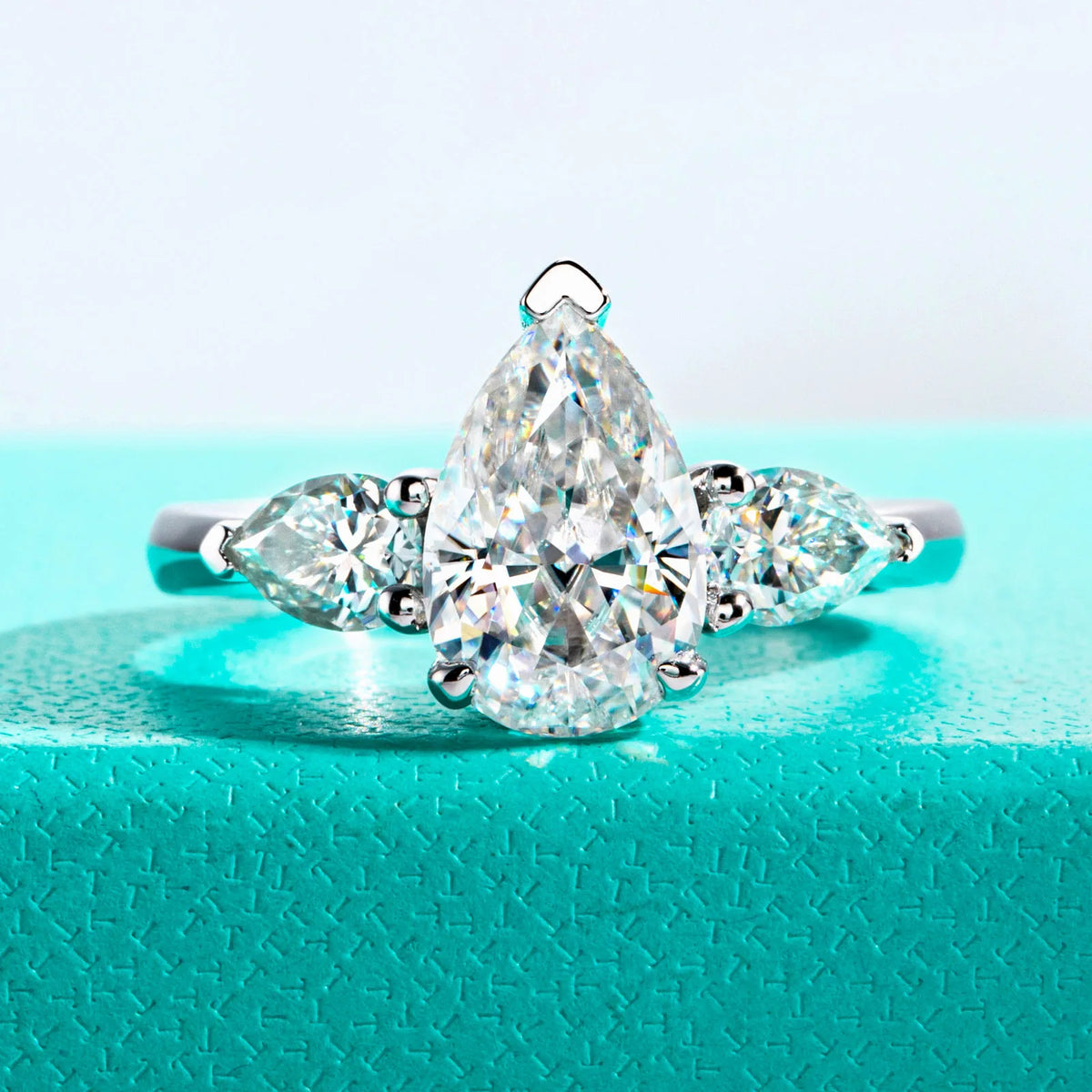 Bague MUSHAN Luxury Jewelry en argent sterling 925 pour femme, avec diamant moissanite certifié GRA de 3 ct ou 5 ct, couleur D, bijou de luxe