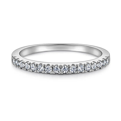 MuShan Jewelry 925 Sterling Silver Timeless Engagement Ring 7A Cubic Zirconia Valentine Rings Bands Anniversary  Women Gift