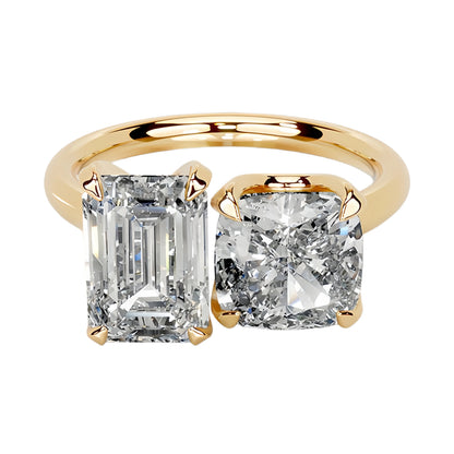 MUSHAN Jewelry 925 Sterling Silver Rings 3ct 4ct 9ct Moissanite Heart Diamond Ring Women Bands GRA Certificated Fine Jewelry