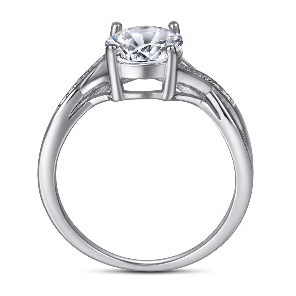 Bague de mariage MuShan Jewelry en argent sterling 925 avec diamant à haute teneur en carbone, cadeau pour enterrement de vie de jeune fille, cadeau pour maman, bagues pour femme, bijou raffiné