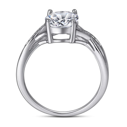 Bague de mariage MuShan Jewelry en argent sterling 925 avec diamant à haute teneur en carbone, cadeau pour enterrement de vie de jeune fille, cadeau pour maman, bagues pour femme, bijou raffiné