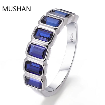MUSHAN Luxury Custom 14K 18K Gold Rings Band Jewelry With Moissanite Diamond Lab Grown Gemstones Diamond Wedding Ring For Women