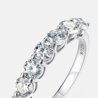 MUHAN Luxury Jewelry  925 Sterling Silver Ring Wedding Band  Women GRA Certificate Moissanite Diamond Rings D Color Fine Jewelry
