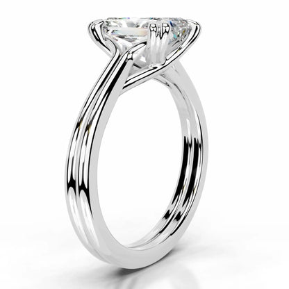 MUSHAN Custom Jewelry 925 Sterling Silver Ring Moissanite D Color VVS1 Fine Splendid Princess Winsome Rings Diamond Accessories