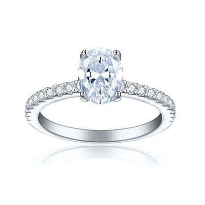 MuShan Jewelry 925 Sterling Silver Ring Wedding Band High Carbon Diamond Chic Style Premium Jewelry Women Rings Fine Jewelry