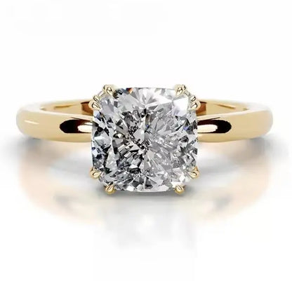 MUSHAN Bespoke Jewelry 925 Sterling Silver Rings Band 3ct 4ct 5ct Real D Color VVS1 Moissanite Wedding Ring MST Patent Design