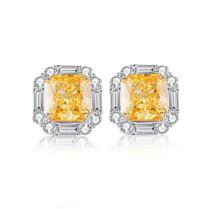 Boucles d'oreilles pendantes MuShan en argent sterling 925 avec zircon de grade 7A, bijoux raffinés pour femmes, plaqué or 18 carats, style décontracté