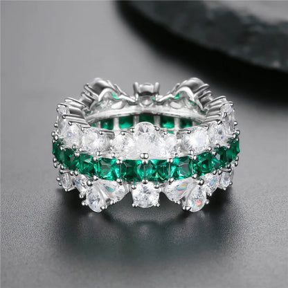 MuShan Designer Jewelry 925 Sterling Silver Ring Zircon 7A Oval Evening for Girls 18K Rose Gold Plated Fine Jewelry Rings