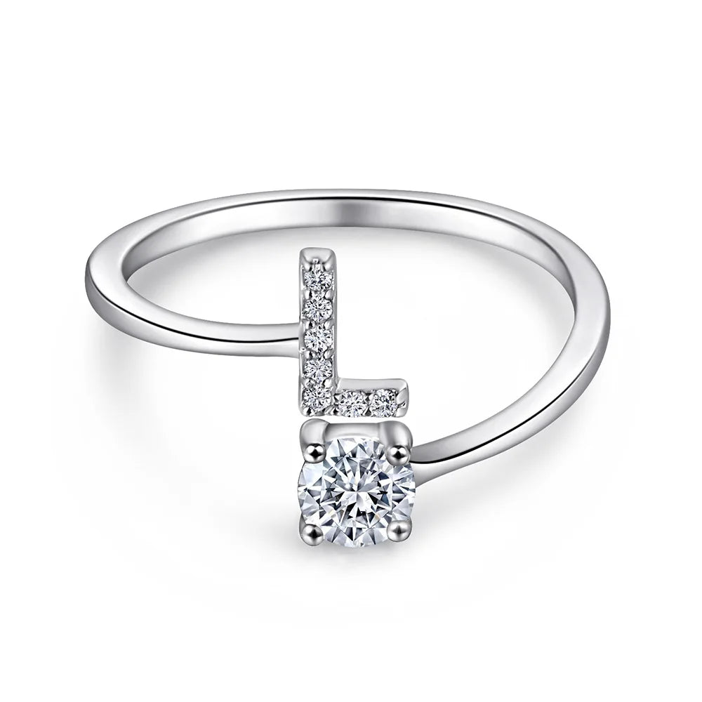 MuShan Jewelry 925 Sterling Silver Rings Bands Engagement Ring 7A Cubic Zirconia Rings Bands Rings Bands Anniversary  Women Gift