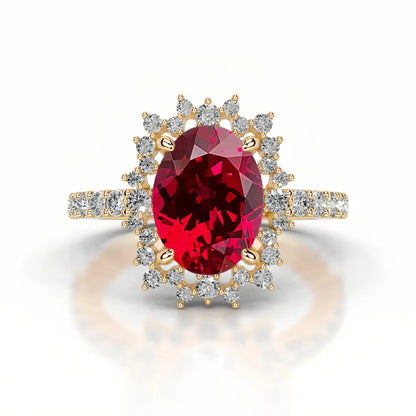 MUSHAN Bespoke Luxury Jewelry 925 Sterling Silver Ring Band Lab Grown Sapphire Ruby Emerald Ring for Women 18K Gold Plated Rings
