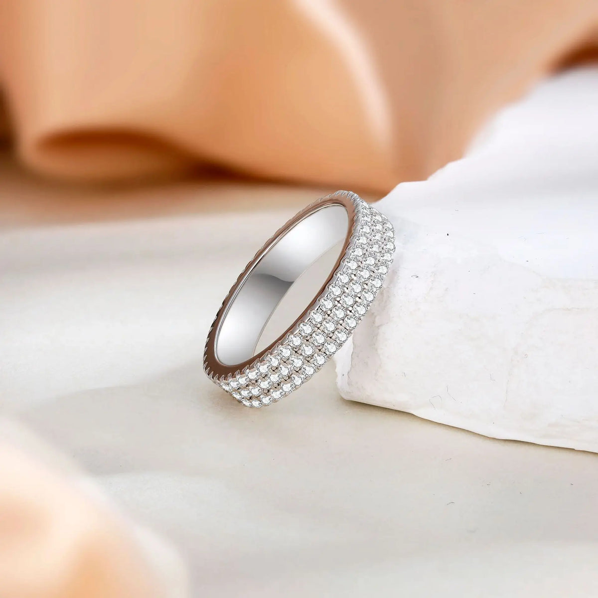 Bague MuShan Designer Jewelry en argent sterling 925, zircon 5A taille Asscher, bijou raffiné plaqué or rose 18 carats pour rendez-vous galant