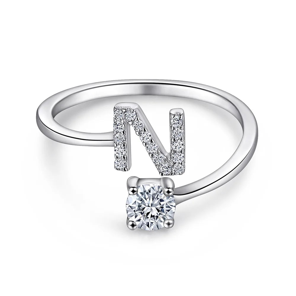 MuShan Jewelry 925 Sterling Silver Rings Bands Engagement Ring 7A Cubic Zirconia Rings Bands Rings Bands Anniversary  Women Gift