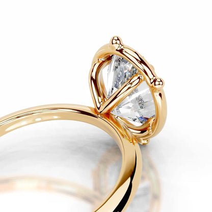 MuShan Designer Jewelry 925 Sterling Silver Ring VVS Moissanite Graduation Ring for Wife 18K Real Gold Plated MST Patent Rings