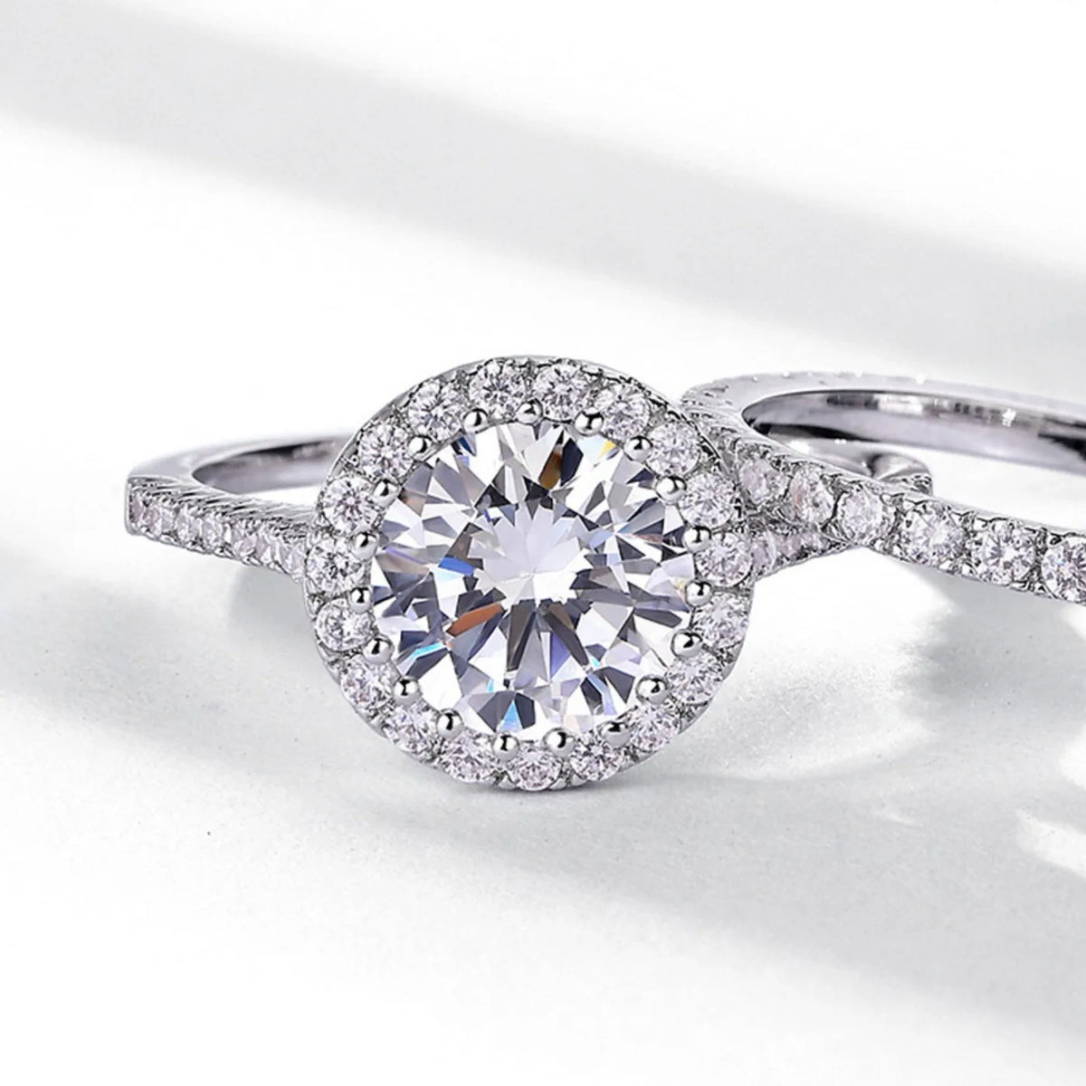 MUHAN Luxury Jewelry  925 Sterling Silver Ring Wedding Band  Women GRA Certificate Moissanite Diamond Rings D Color Fine Jewelry
