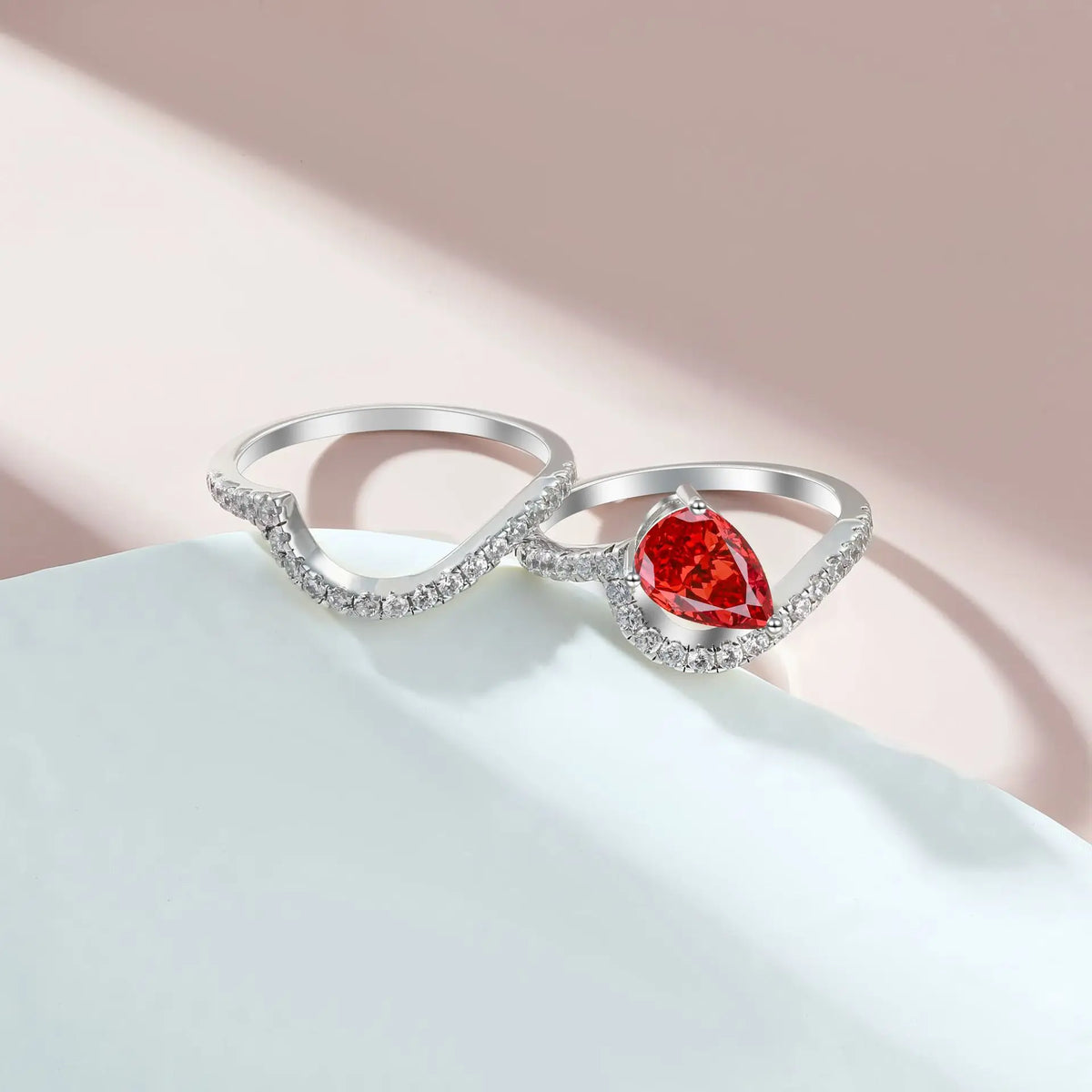 MuShan Jewelry 925 Sterling Silver Ring Wedding Band High Carbon Diamond Gift  Her Girlfriend Gift Women Rings Fine Jewelry