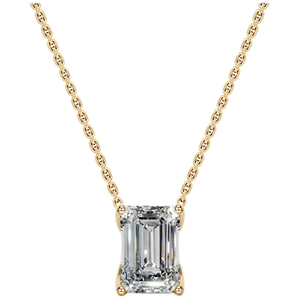 MUSHAN Bespoke Jewelry 925 Sterling Silver Necklace Moissanite D Color VVS1 Luxury Gift Chic Women Pendants Diamond Accessories