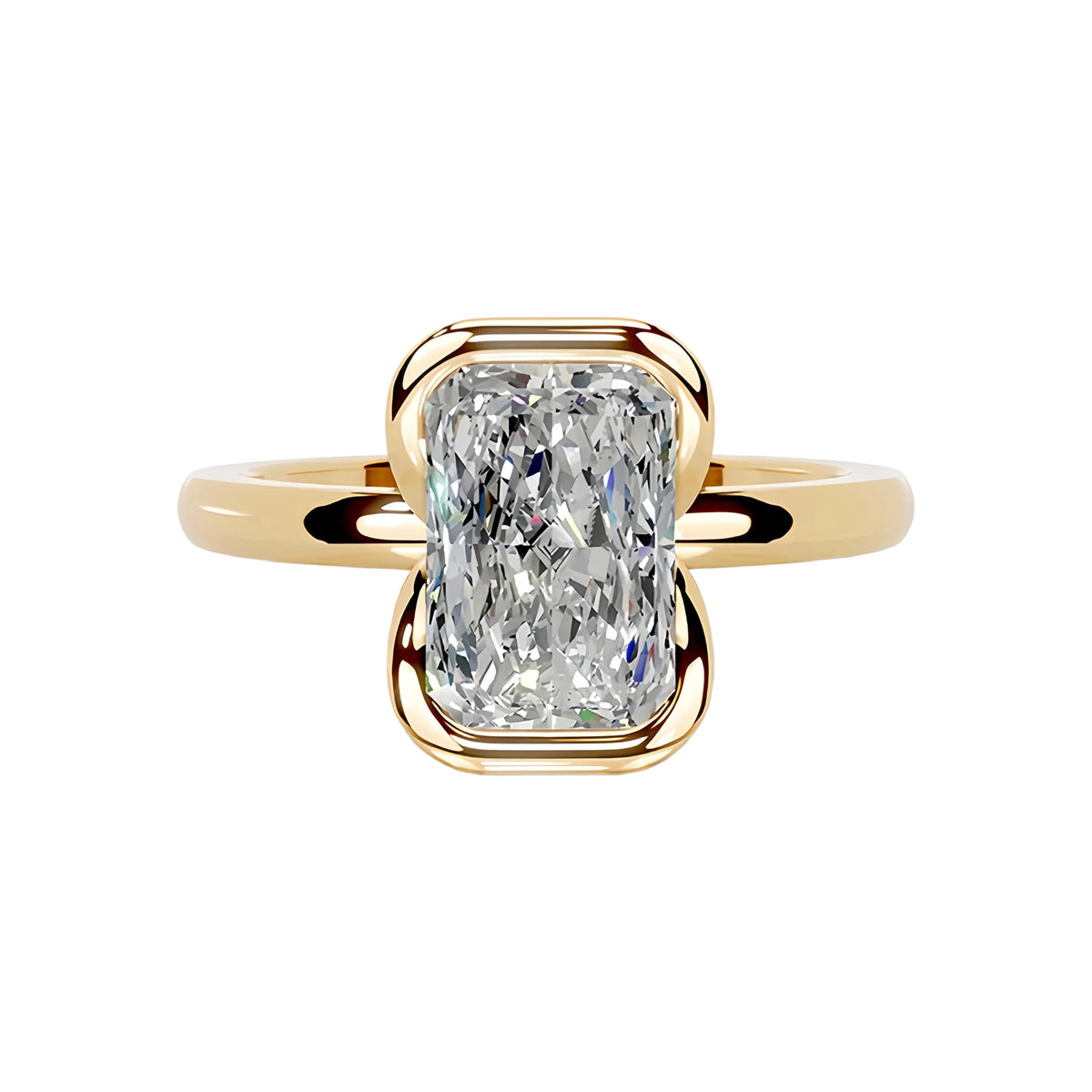 MUSHAN Luxury MST Series Jewelry 925 Sterling Silver Rings 2ct Moissanite Diamond Women Ring Bands GRA Certificate Fine Jewelry