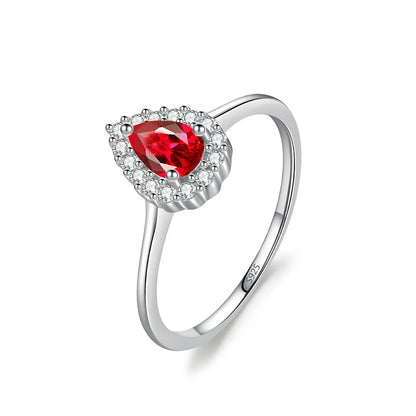 MuShan Jewelry 925 Sterling Silver Ring Wedding Band HCD Gemstones Christmas Gift Bachelorette Gift Women Rings Fine Jewelry