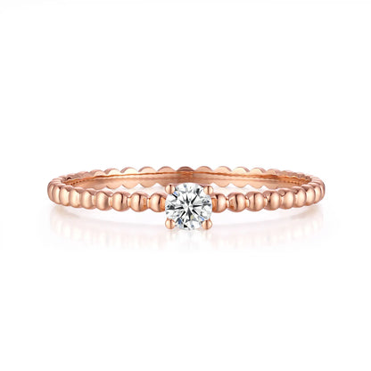 MUSHAN Luxury Custom 14K 18K Gold Rings Band Jewelry With Moissanite Diamond Lab Grown Gemstones Diamond Wedding Ring For Women