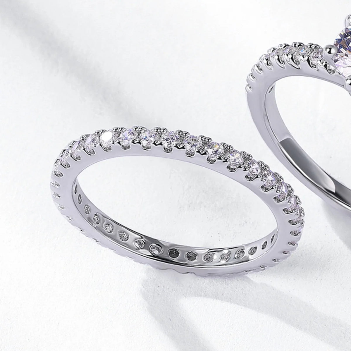 MUHAN Luxury Jewelry  925 Sterling Silver Ring Wedding Band  Women GRA Certificate Moissanite Diamond Rings D Color Fine Jewelry