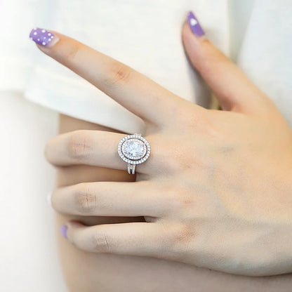 Bague MuShan en argent sterling 925 avec zircon 5A, modèle Radiant Daytime pour petite amie, bijoux raffinés plaqués or véritable